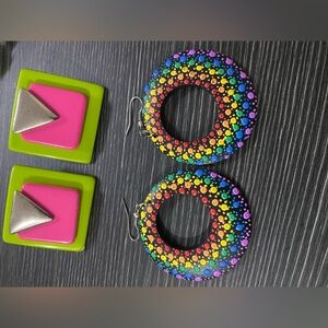 Colorful   Fun vintage  Earrings